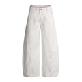 White Knife-Edge Jeans for Men and Women