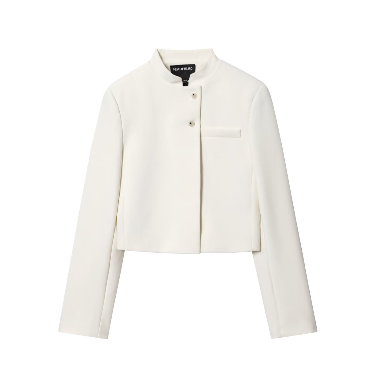 Solid color short suit