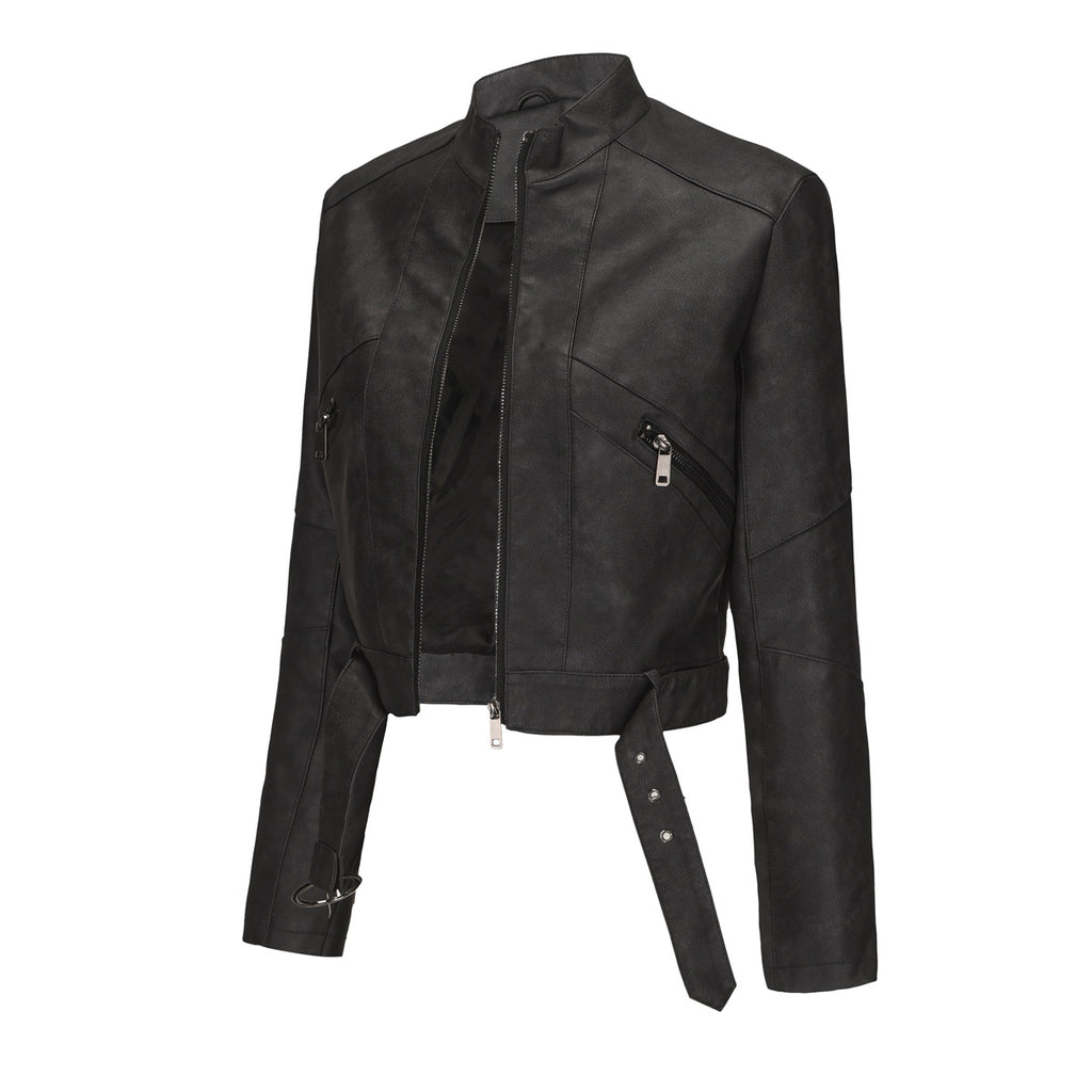 Long sleeved zipper jacket
