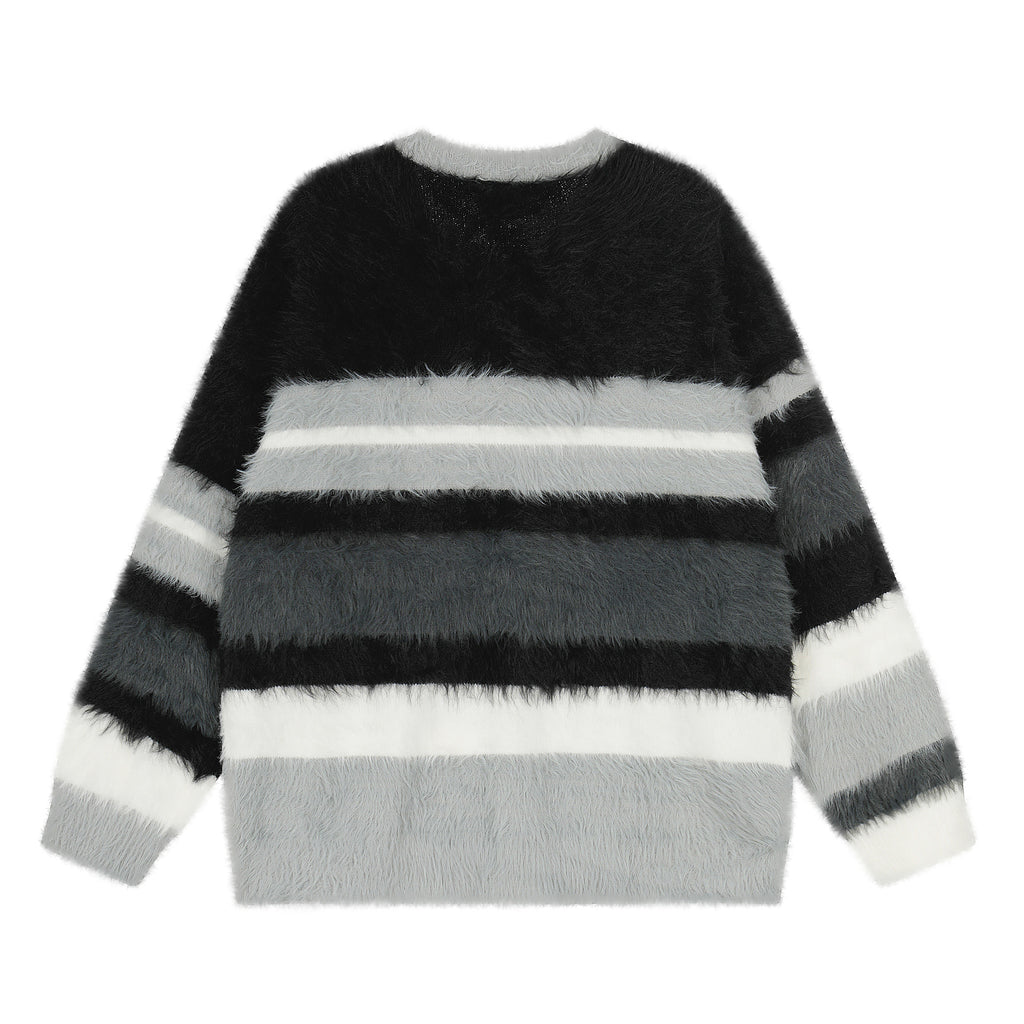 Colorful square cardigan jacket