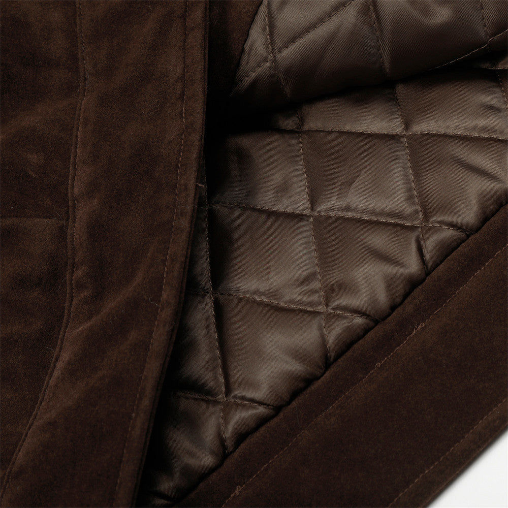 Airplane buckle short jacket