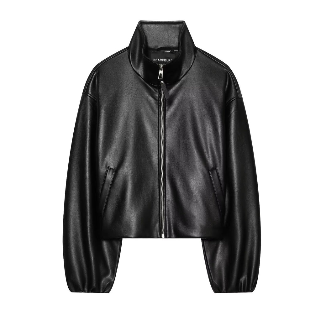 Long sleeved zipper jacket