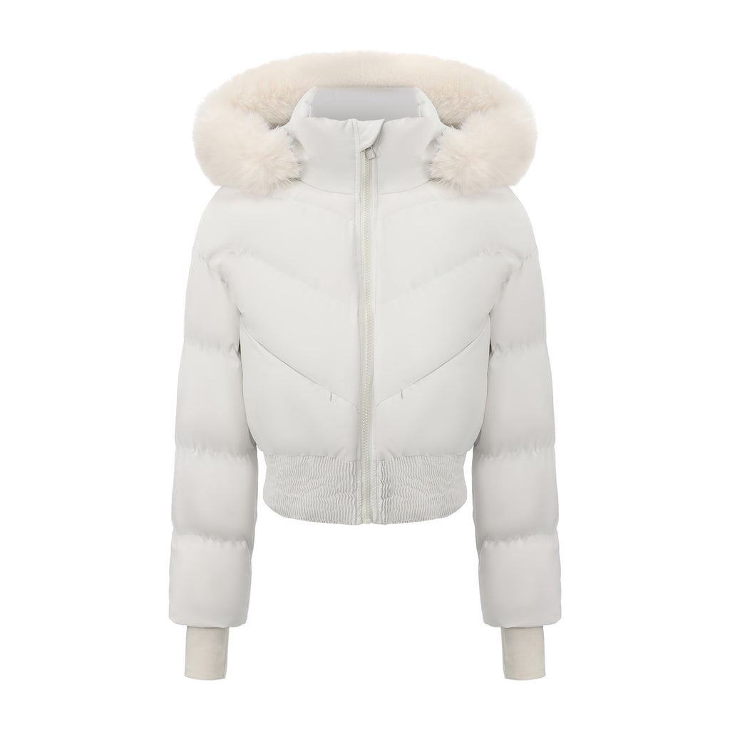 Detachable hat waist jacket