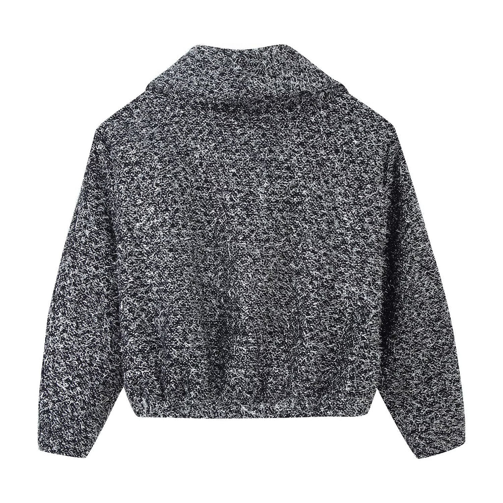 Metal wire long sleeved pilot jacket jacket