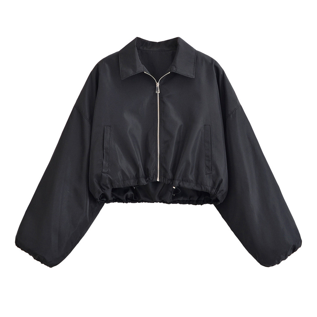 Collar short jacket jacket+half skirt set