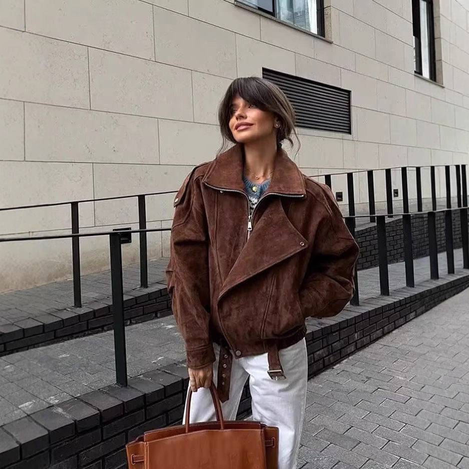 Suede jacket