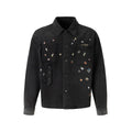 Washed denim jacket jacket
