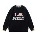 Gradient Strawberry Love Sweater