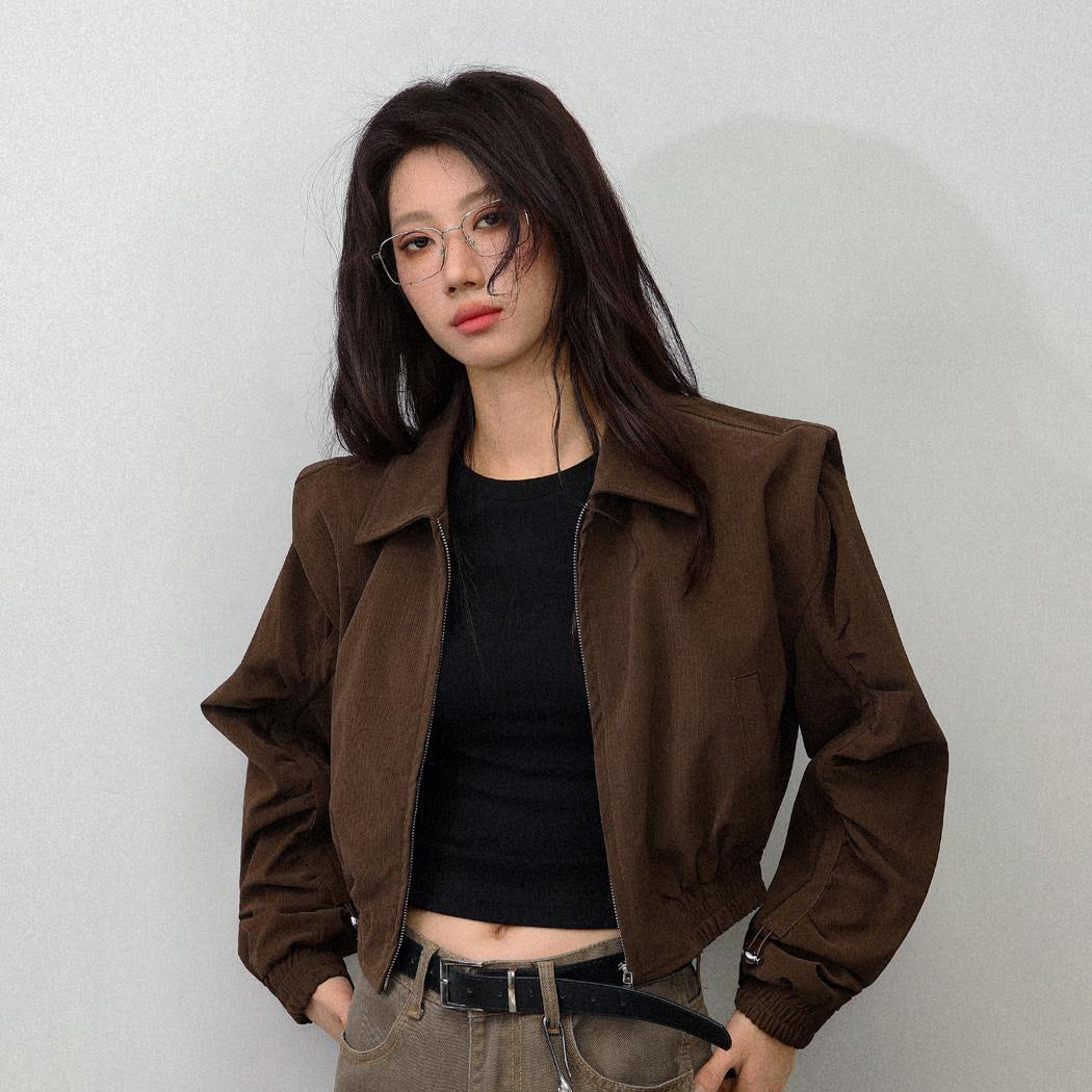 Short jacket casual versatile top jacket