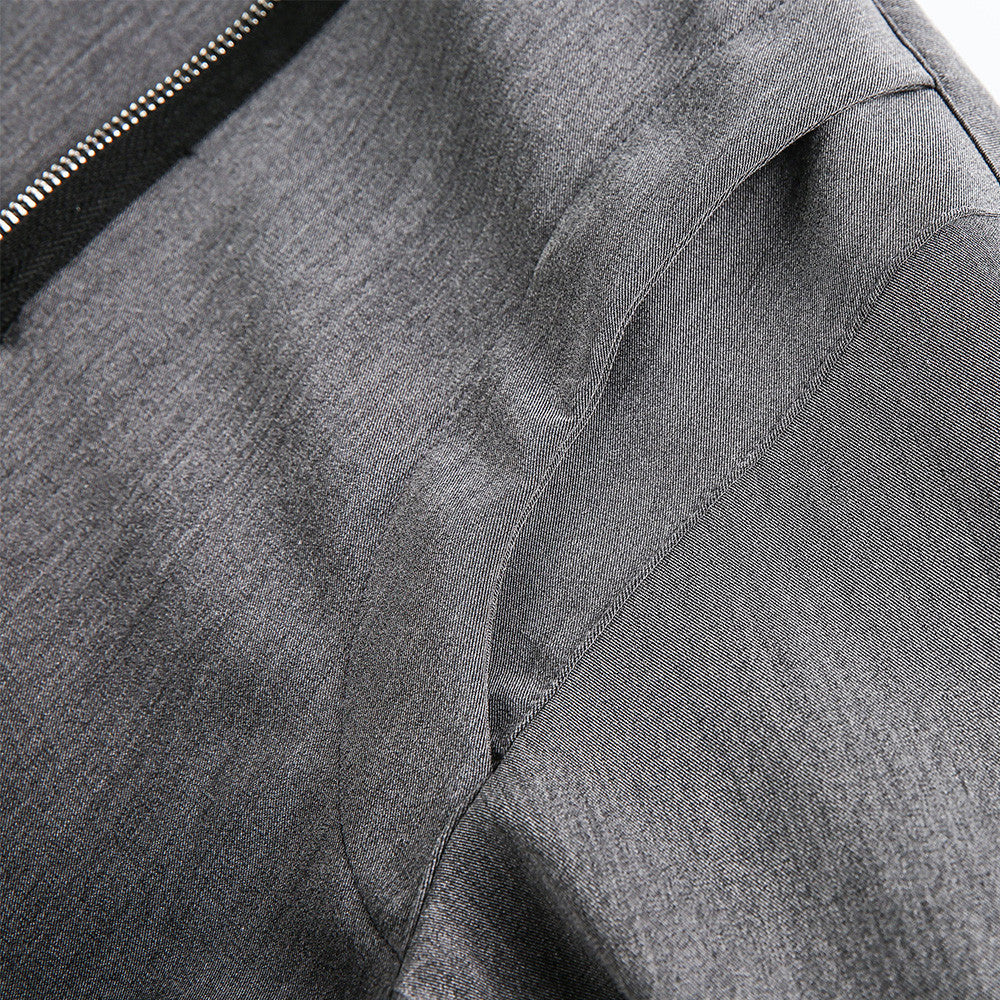 Detachable hat short jacket