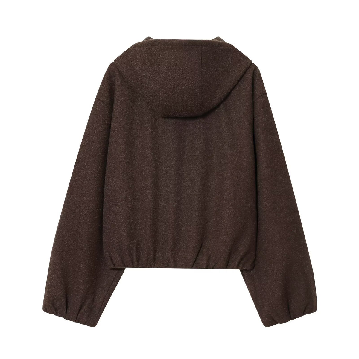 Retro style hooded jacket casual jacket