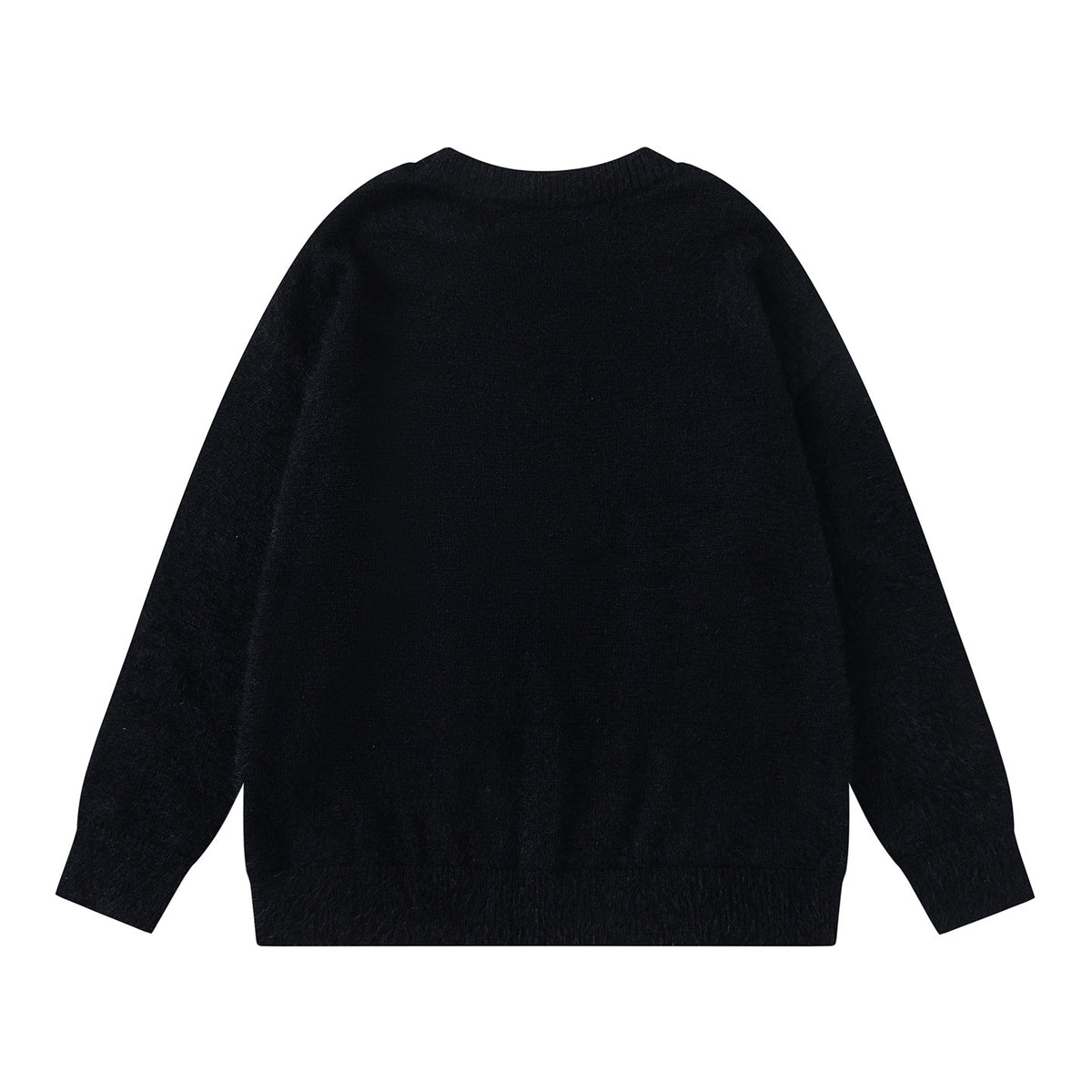 Letter flower decorative sweater