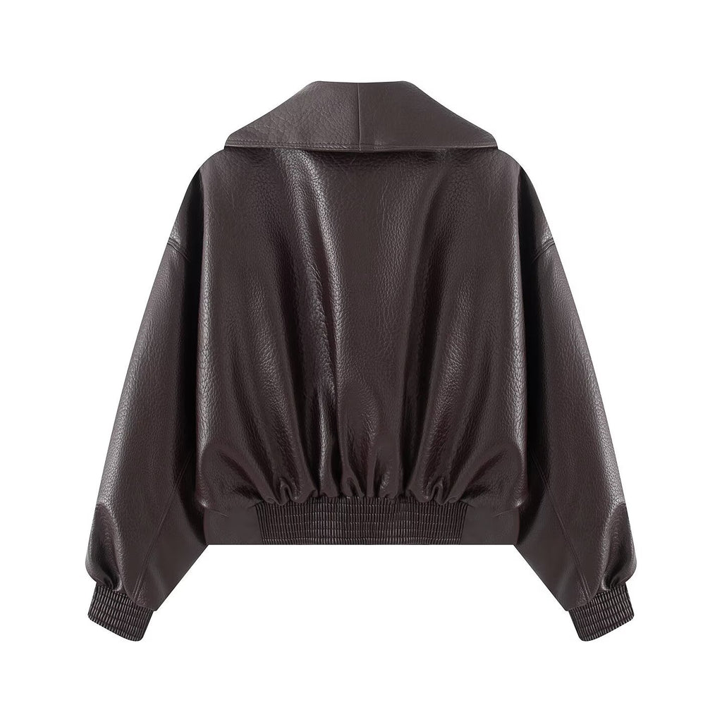 Long sleeved lapel jacket