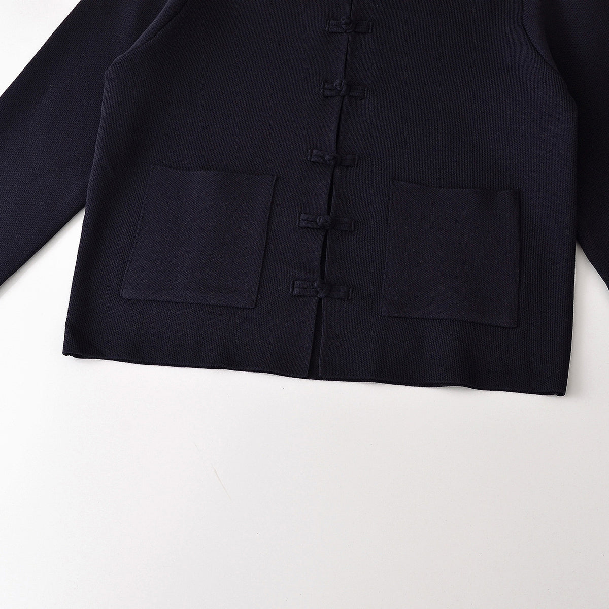 Loose round neck long sleeved sweater