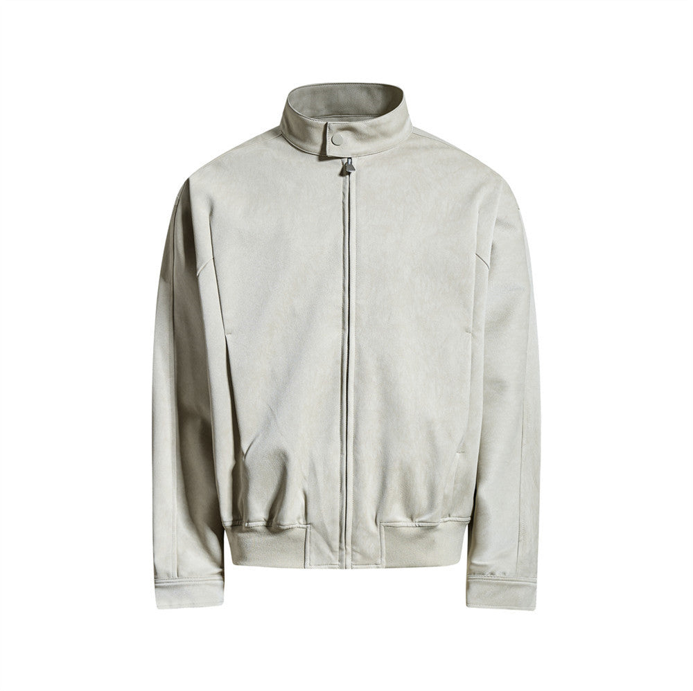 PU leather jacket jacket