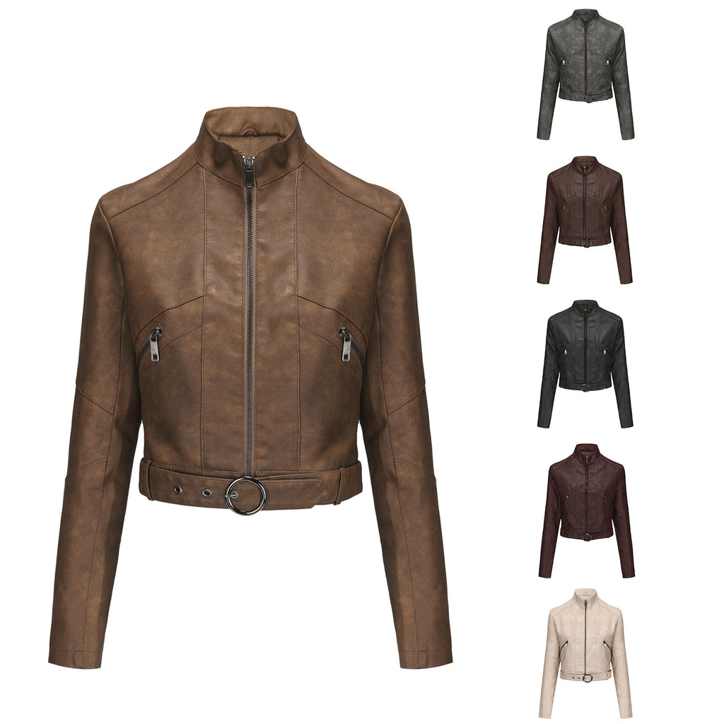 Long sleeved zipper jacket