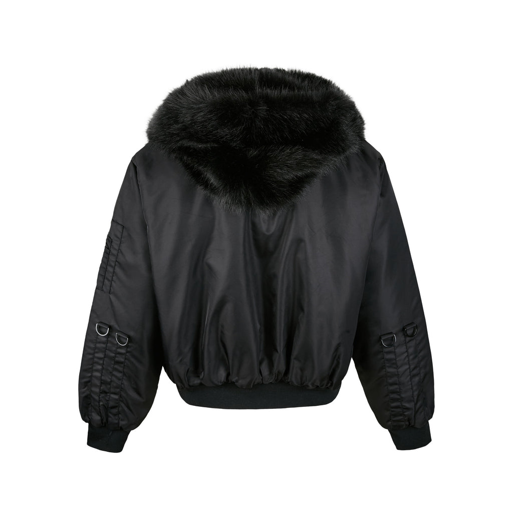 Cotton padded warm flight jacket and cotton jacket