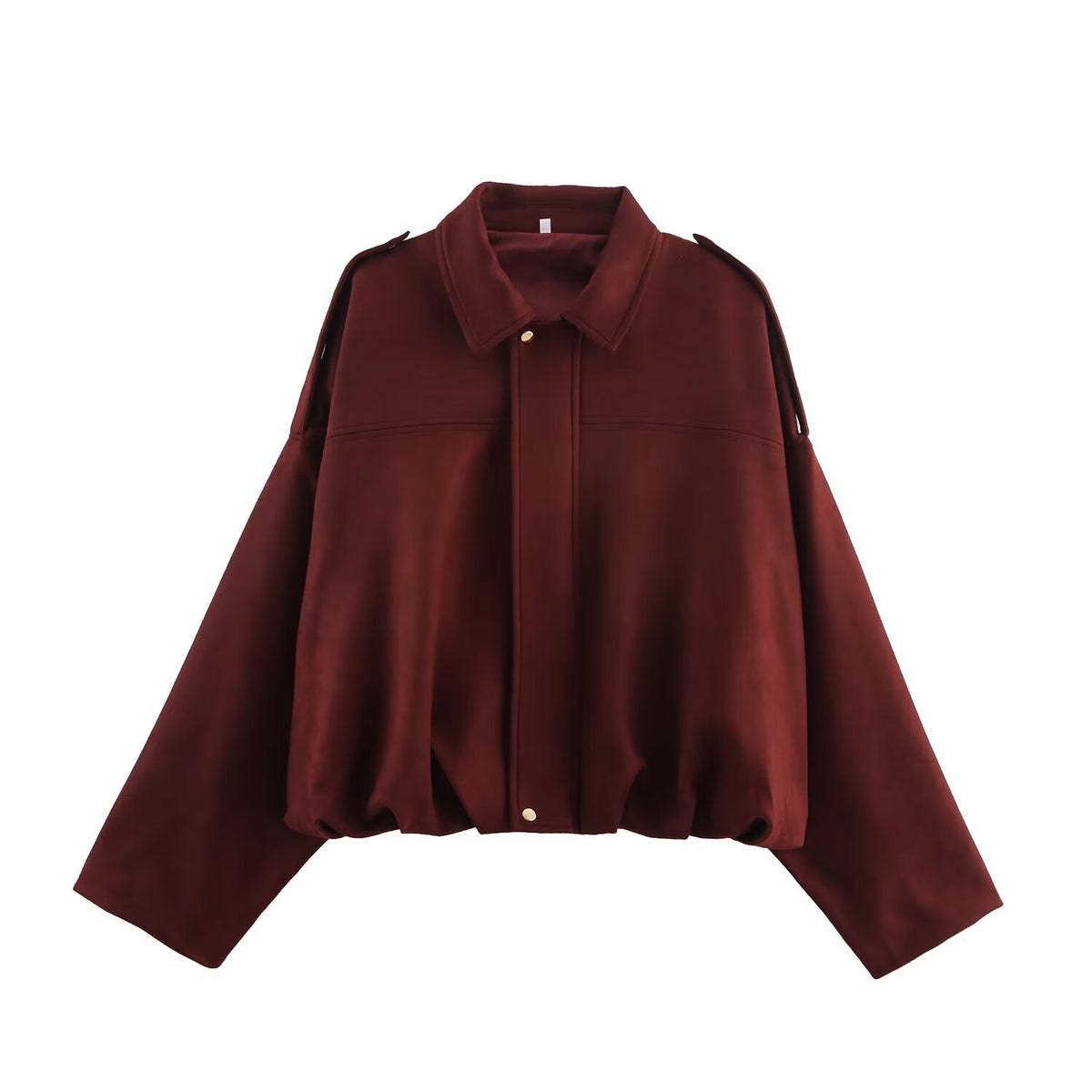 Thickened fabric pilot jacket women's jacket
