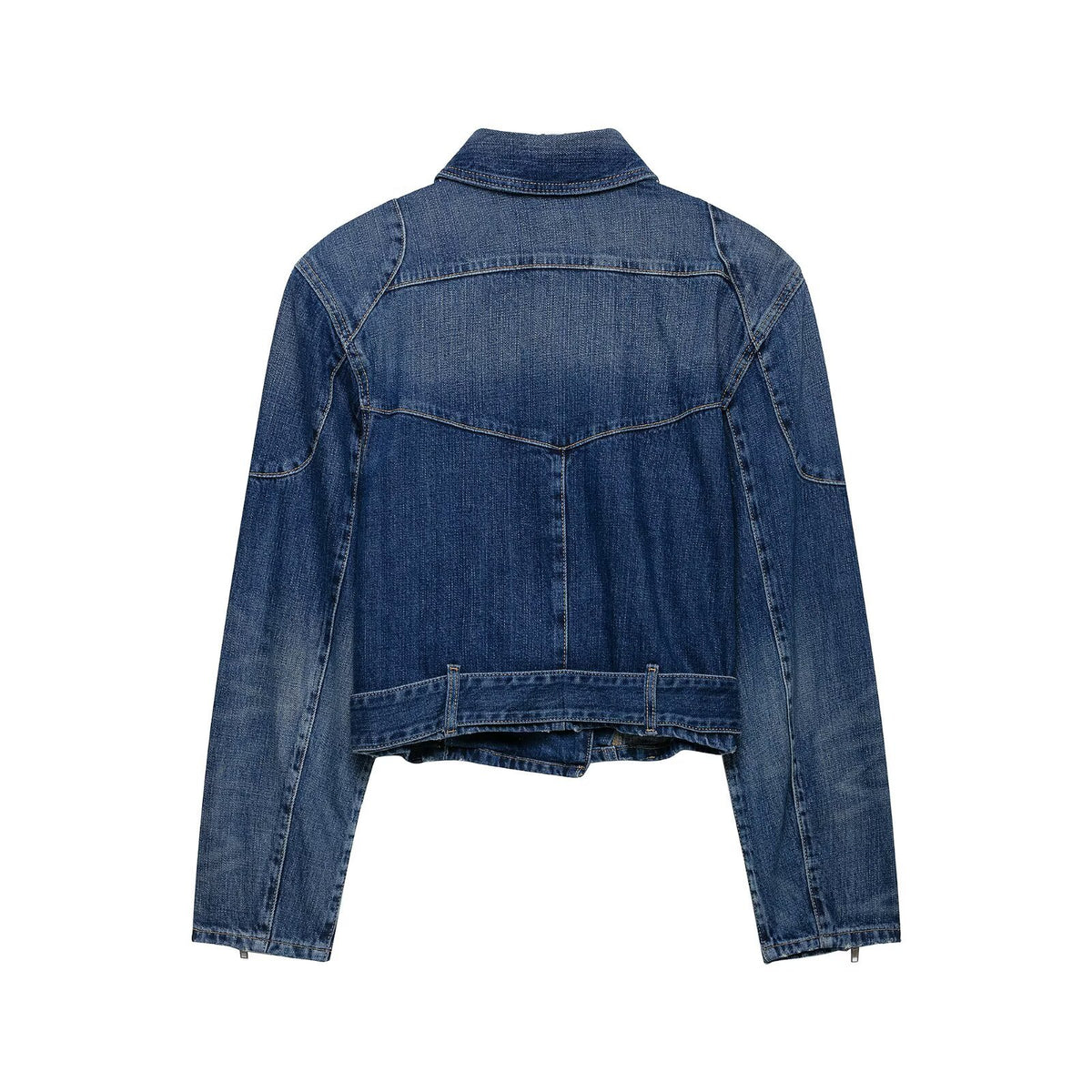 Collar long sleeved jacket