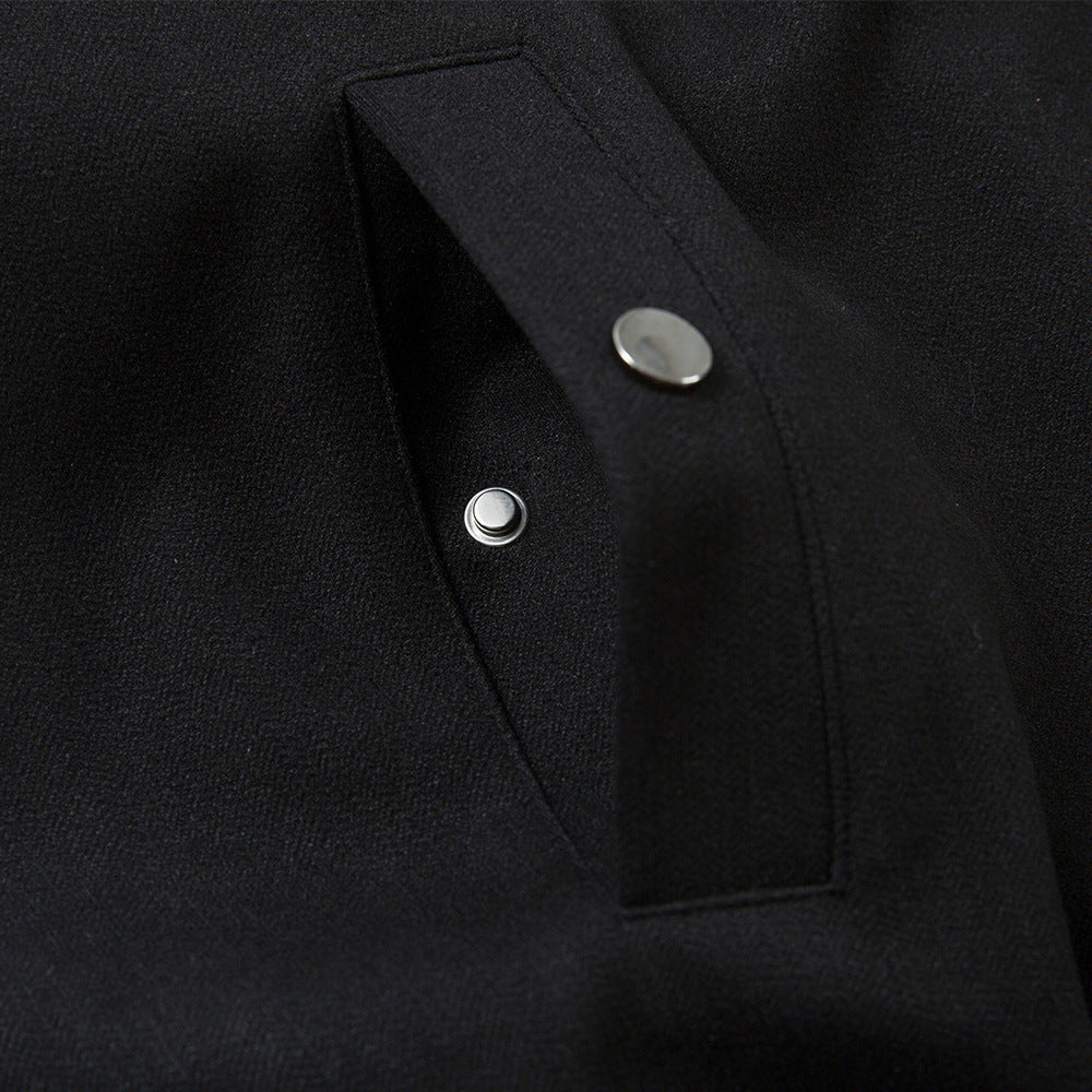 Checkered collar jacket