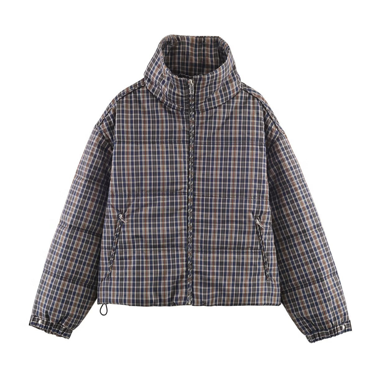 Plaid cotton jacket