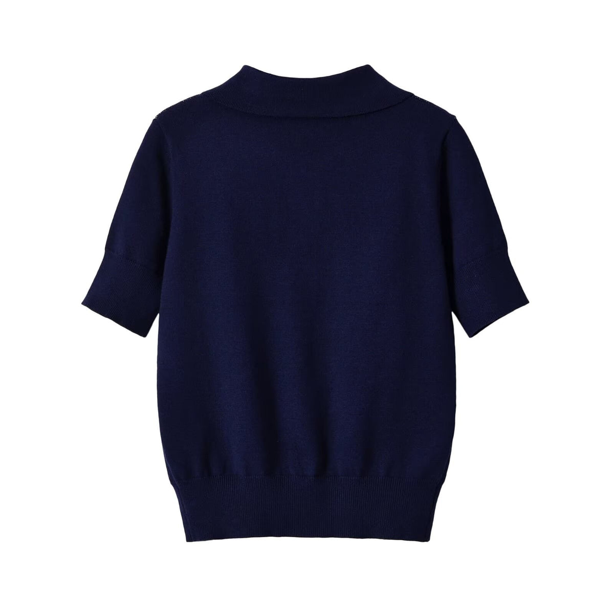 Minimally designed diamond grid knit sweater for women