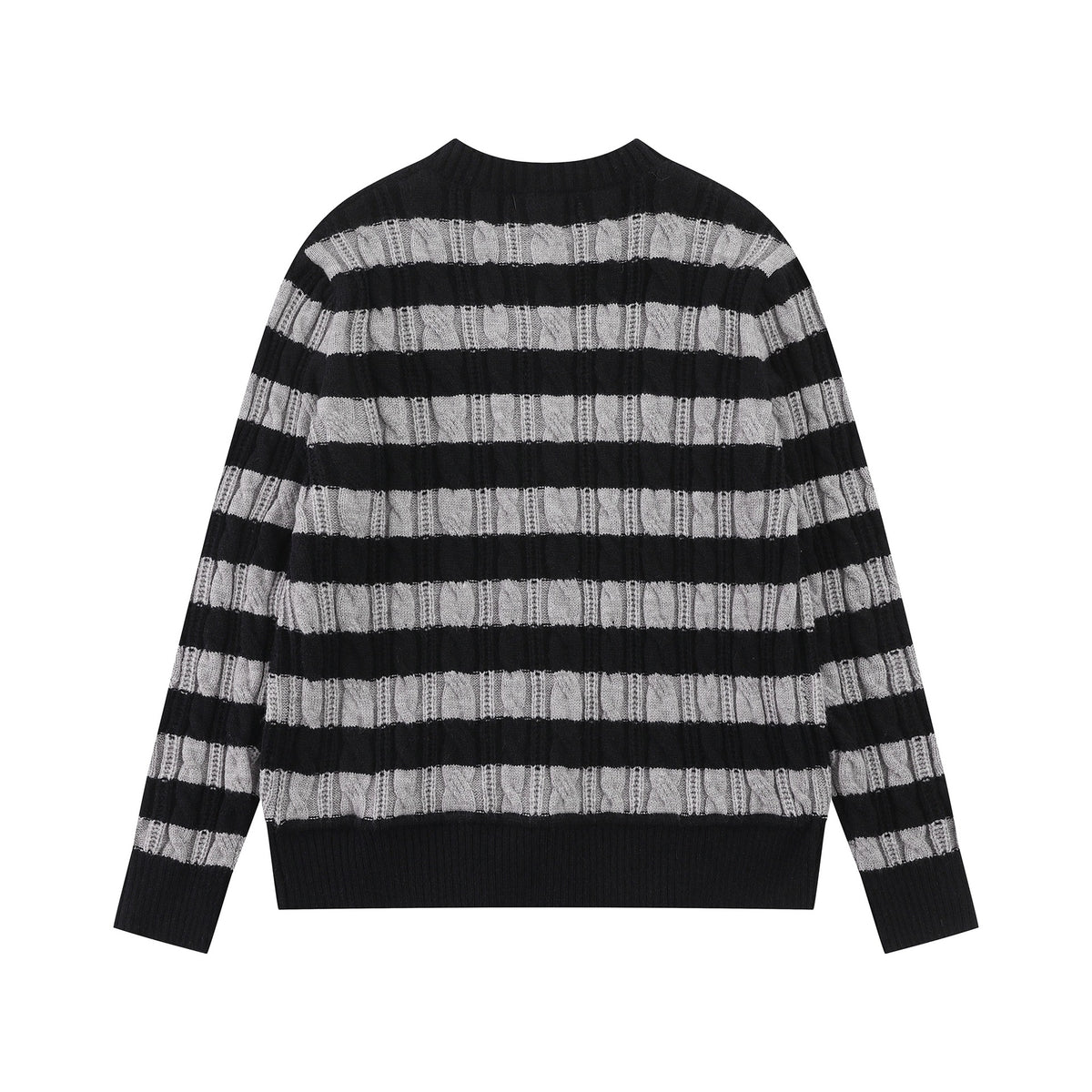 Wide striped texture jacket