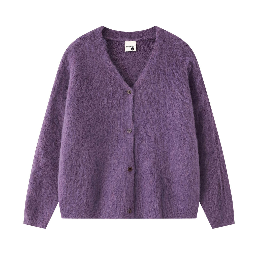 Plush single breasted jacket
