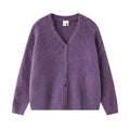 Plush single breasted jacket