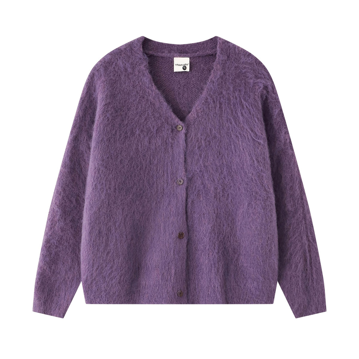 Plush single breasted jacket