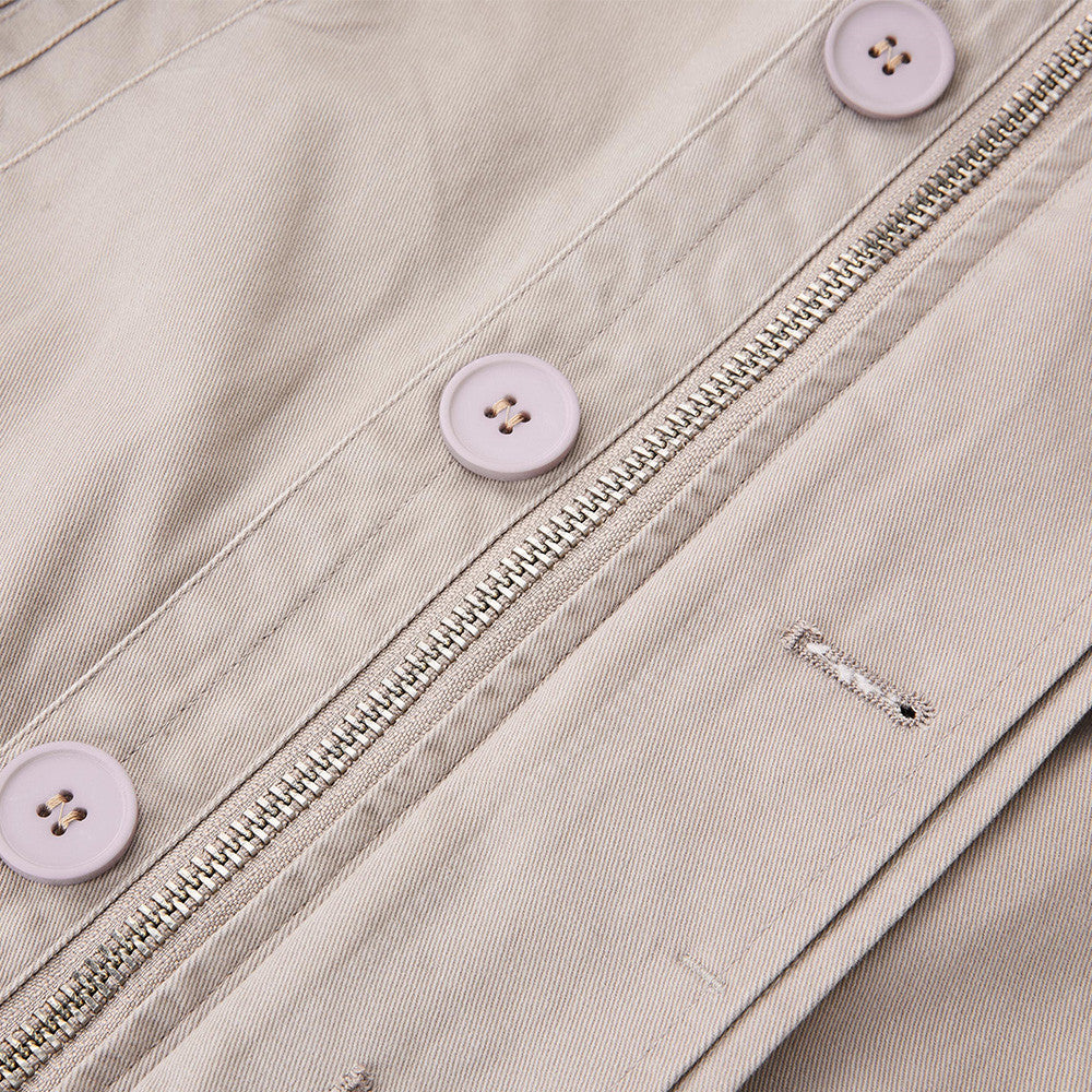 High neck short jacket