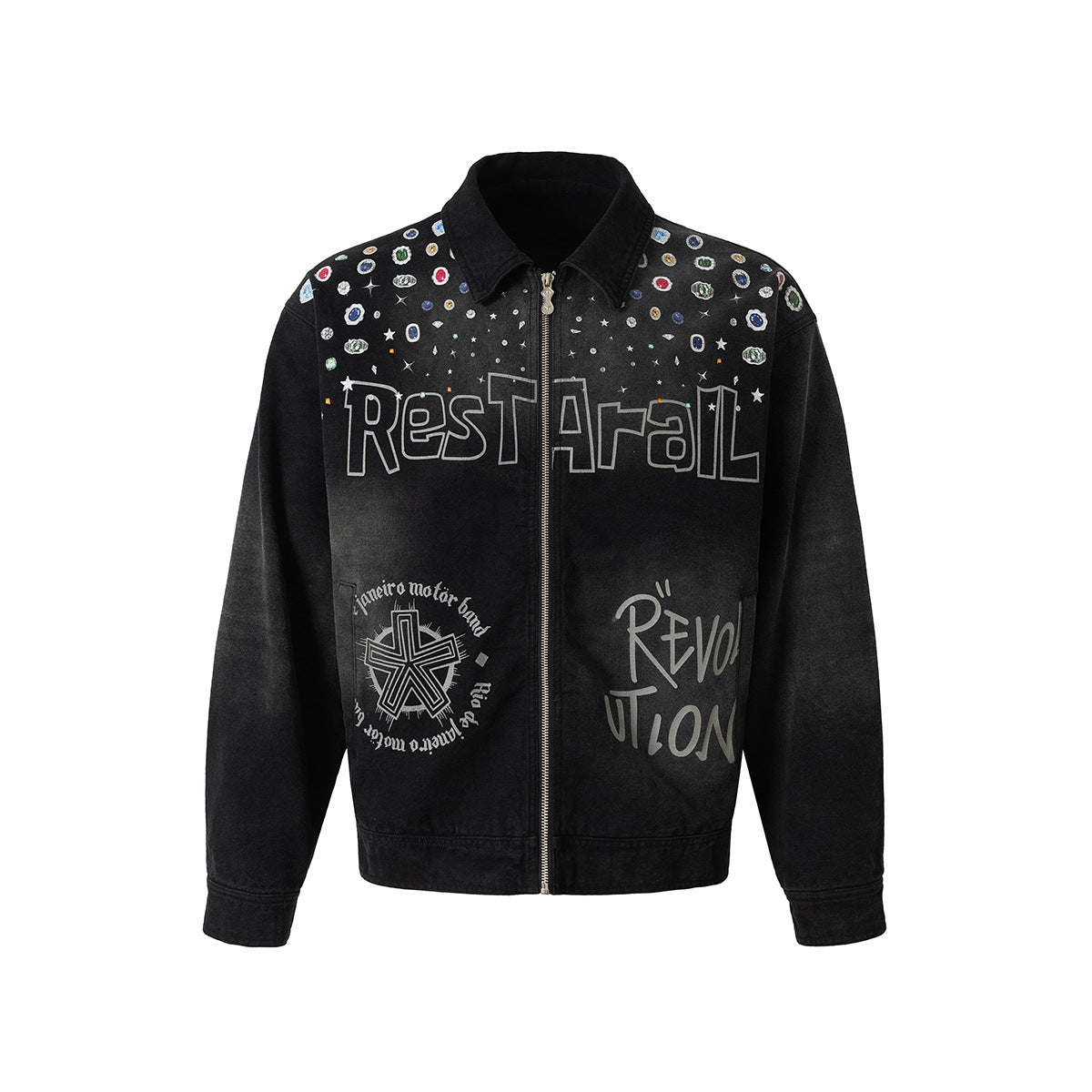 Washed Detroit jacket canvas jacket