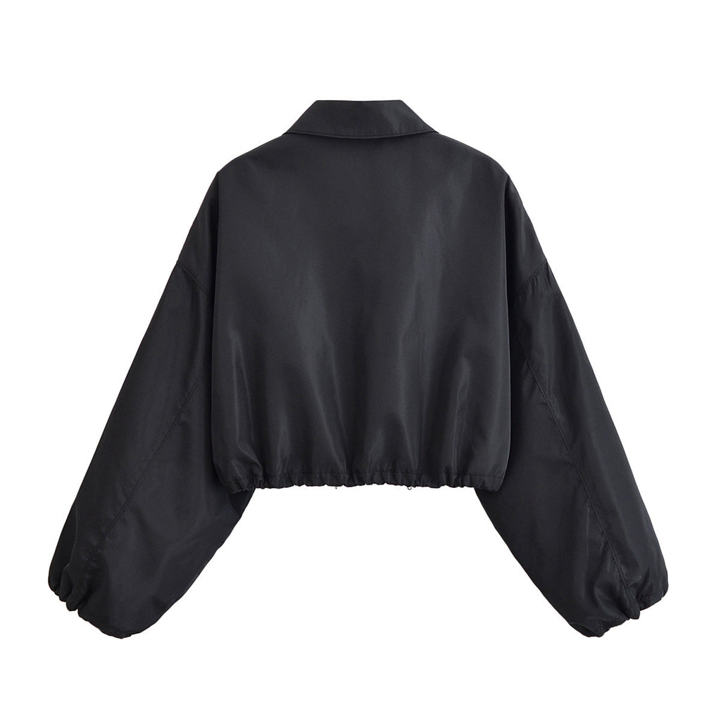 Collar short jacket jacket+half skirt set