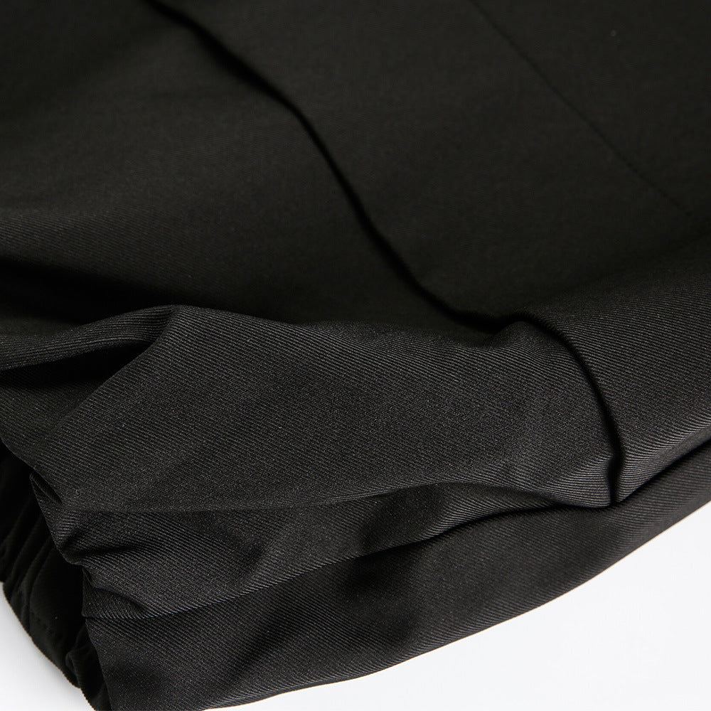 Deconstructing the collar short jacket