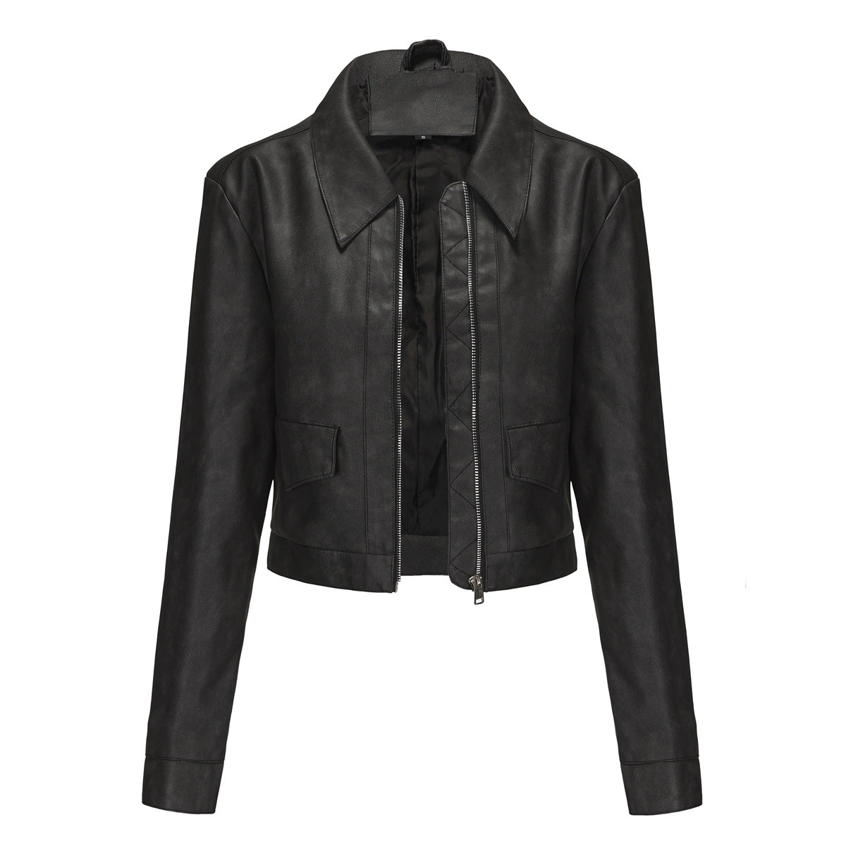 Long sleeved lapel jacket