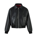 PU leather jacket