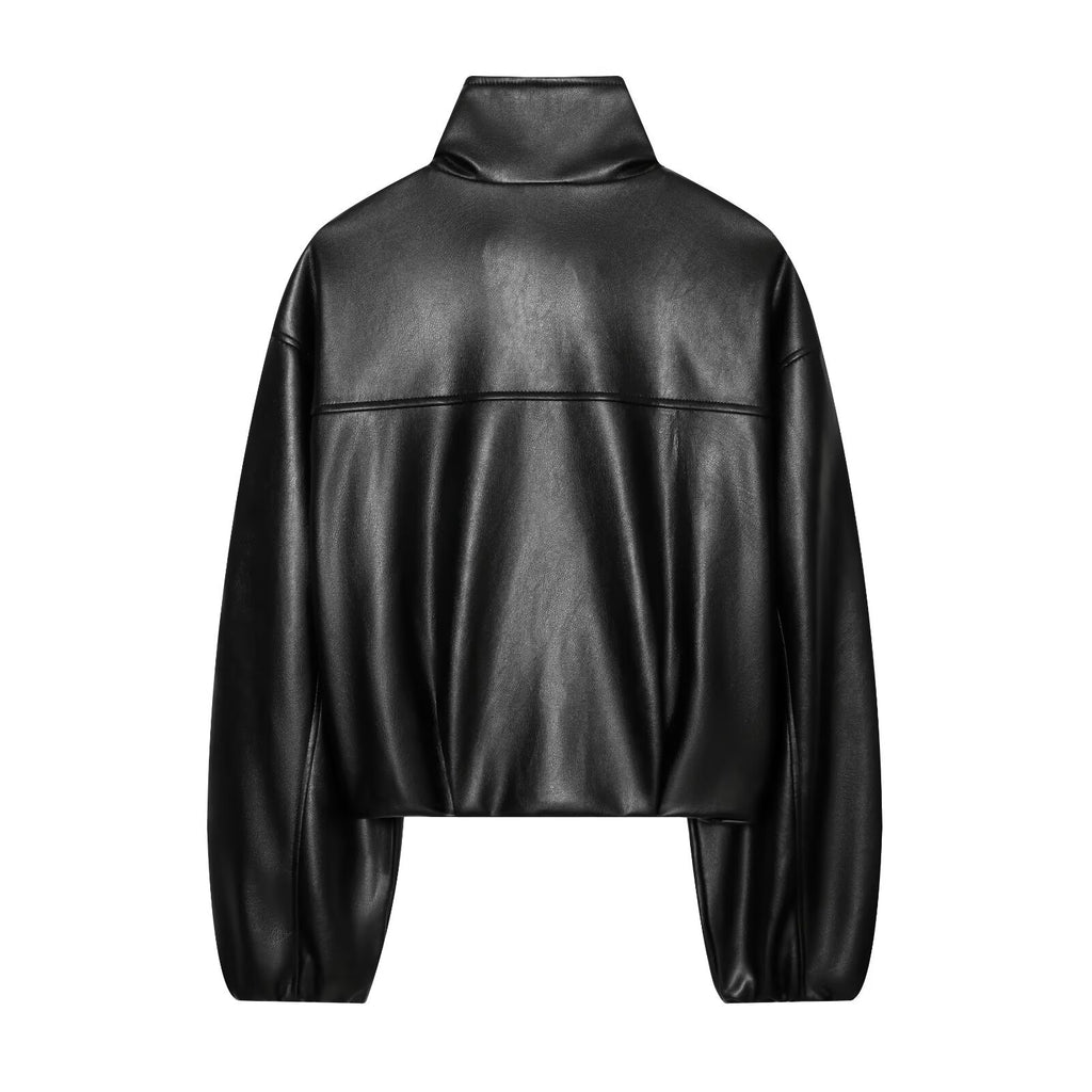 Long sleeved zipper jacket