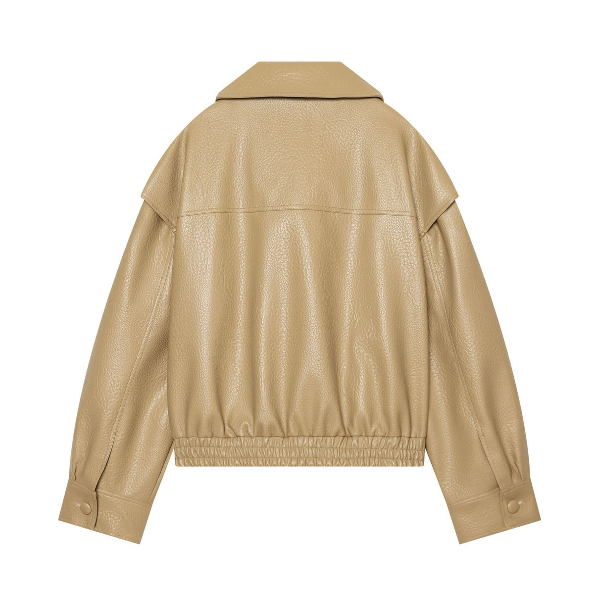 Long sleeved lapel jacket