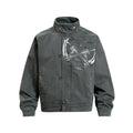 Old collar workwear jacket