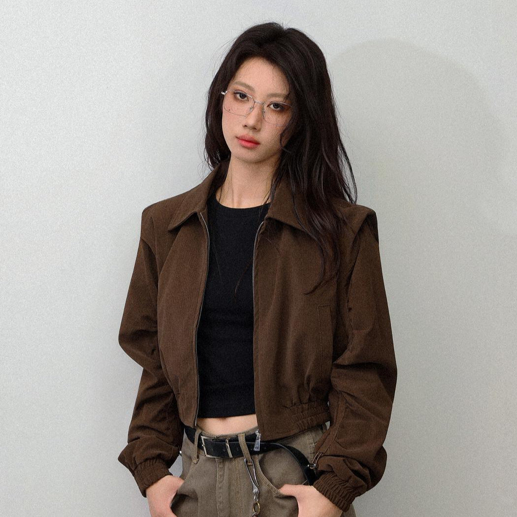 Short jacket casual versatile top jacket