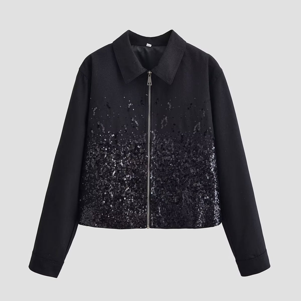 Bead jacket women's coat