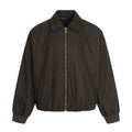 Embroidered loose jacket with letters