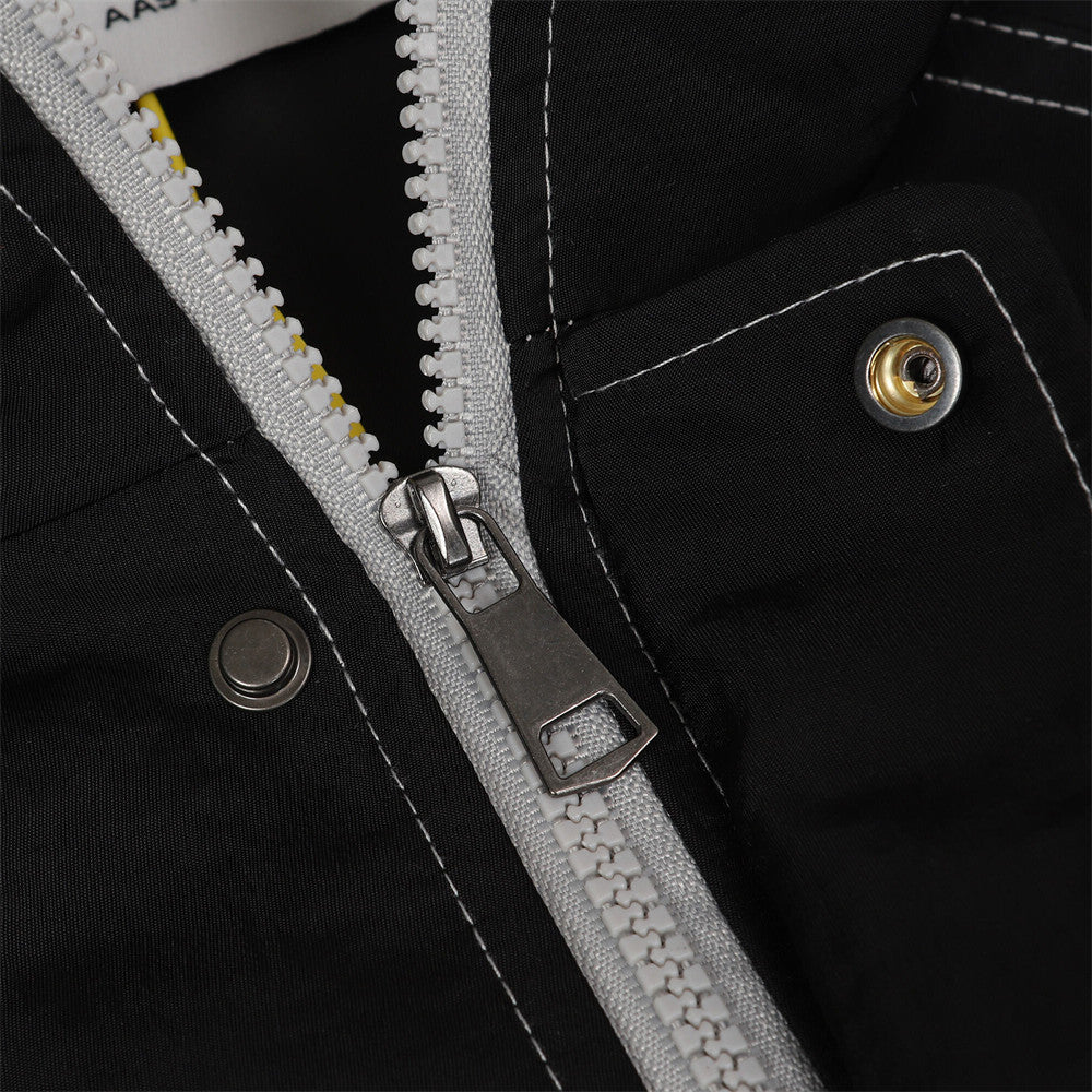 Stand collar jacket