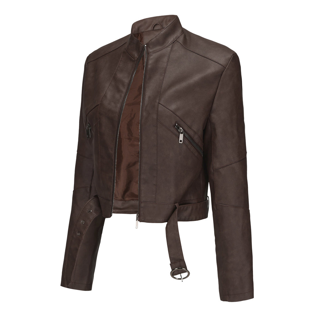 Long sleeved zipper jacket