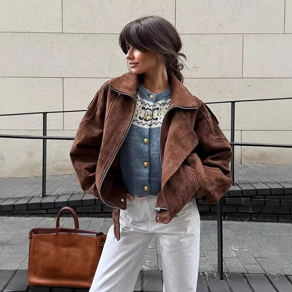 Suede jacket