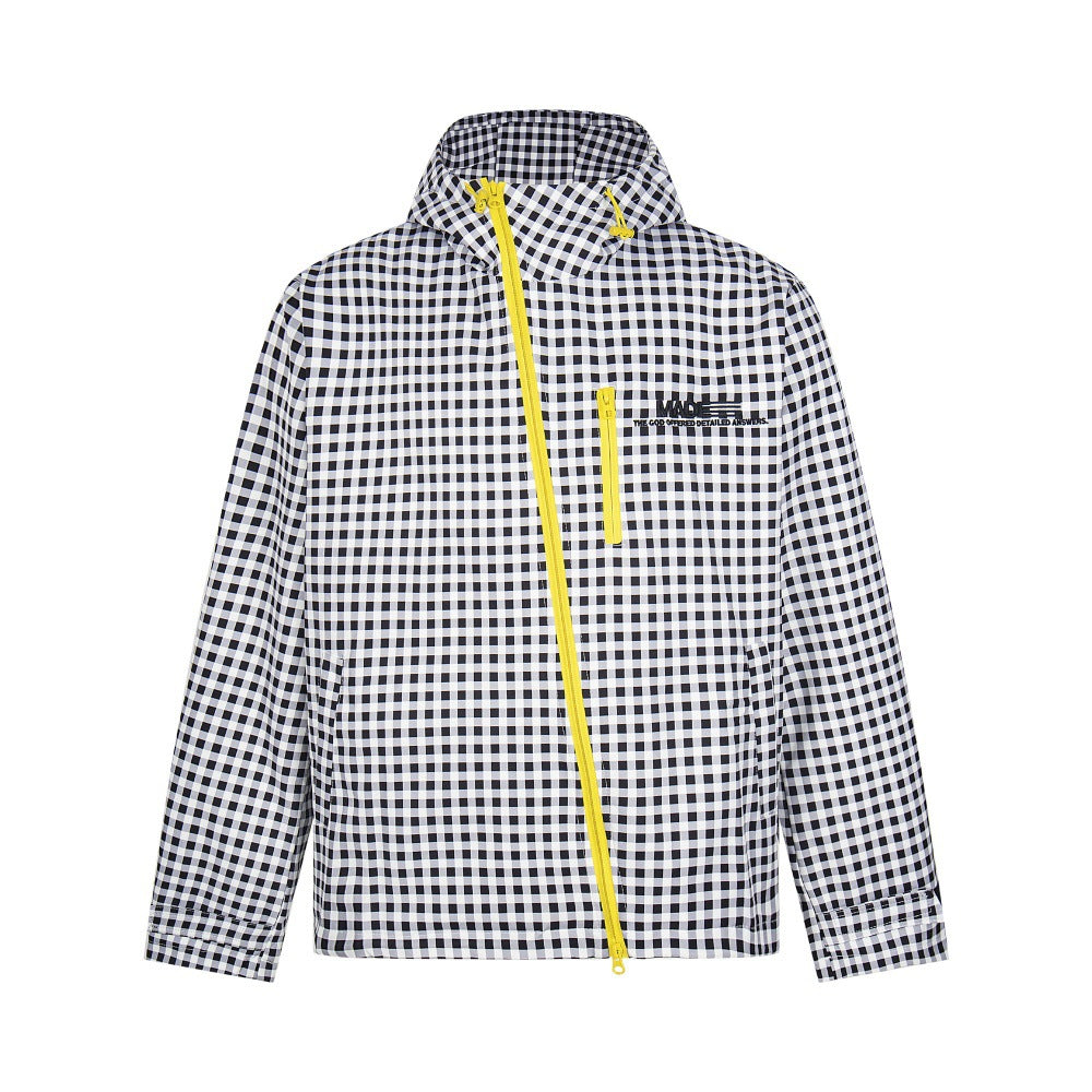 Loose hooded jacket