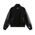 Retro Alien Deconstruction Flight Jacket Leather Jacket Baseball Jacket Male