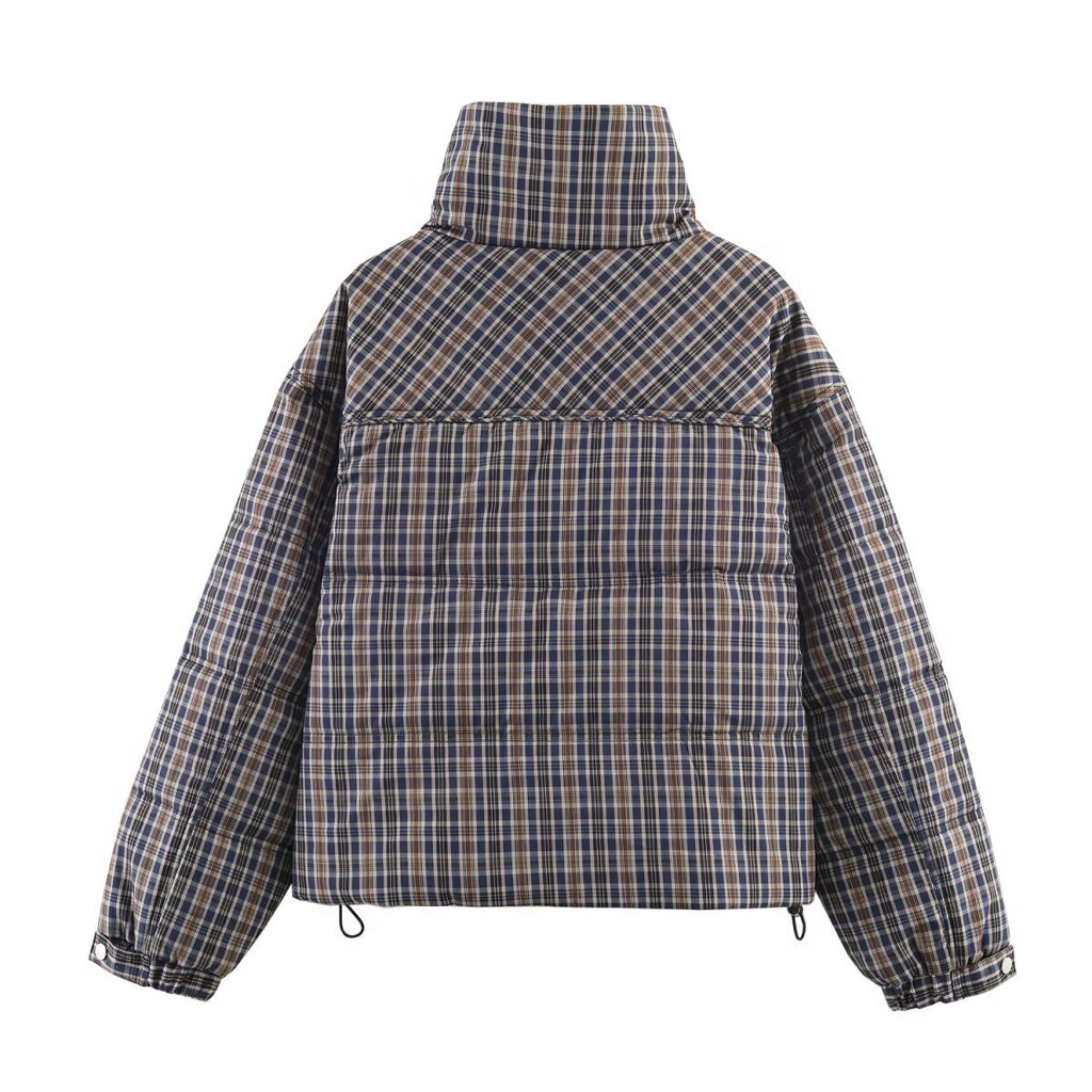 Plaid cotton jacket