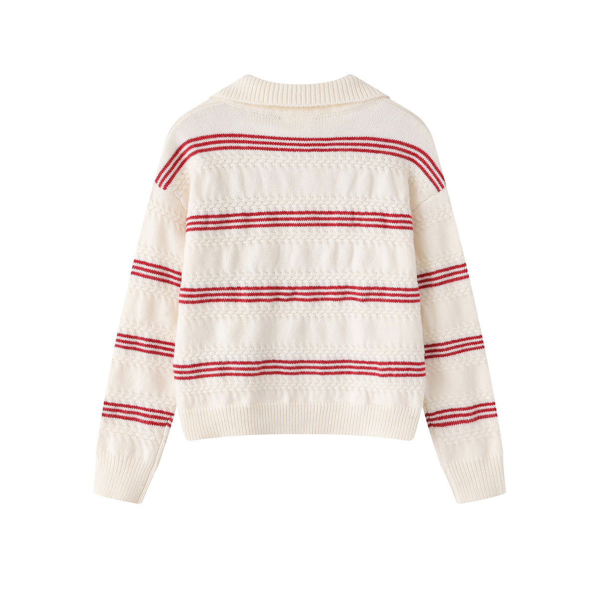 Butterfly tie sweater