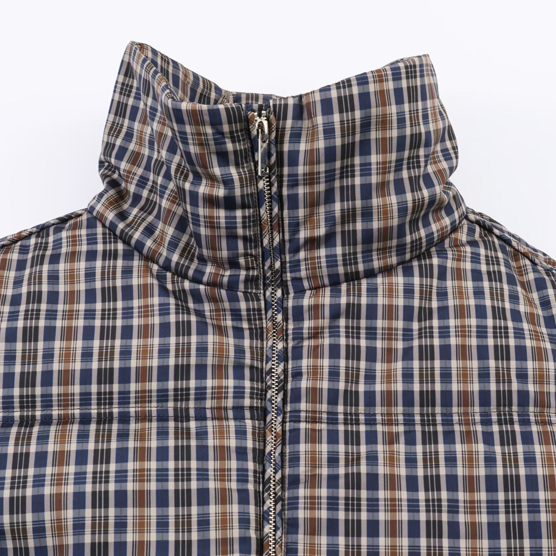 Plaid cotton jacket